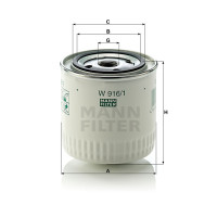 Фильтр масляный MANN-FILTER W 916/1